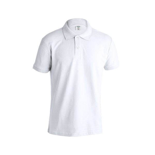 Volwassene Wit Polo Shirt 